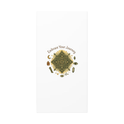 Embrace Your Journey Wall Art — Spiritual Mandala Canvas