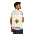 Herbal Apothecary Mandala Tote Bag | botanical illustration, earthy green accents