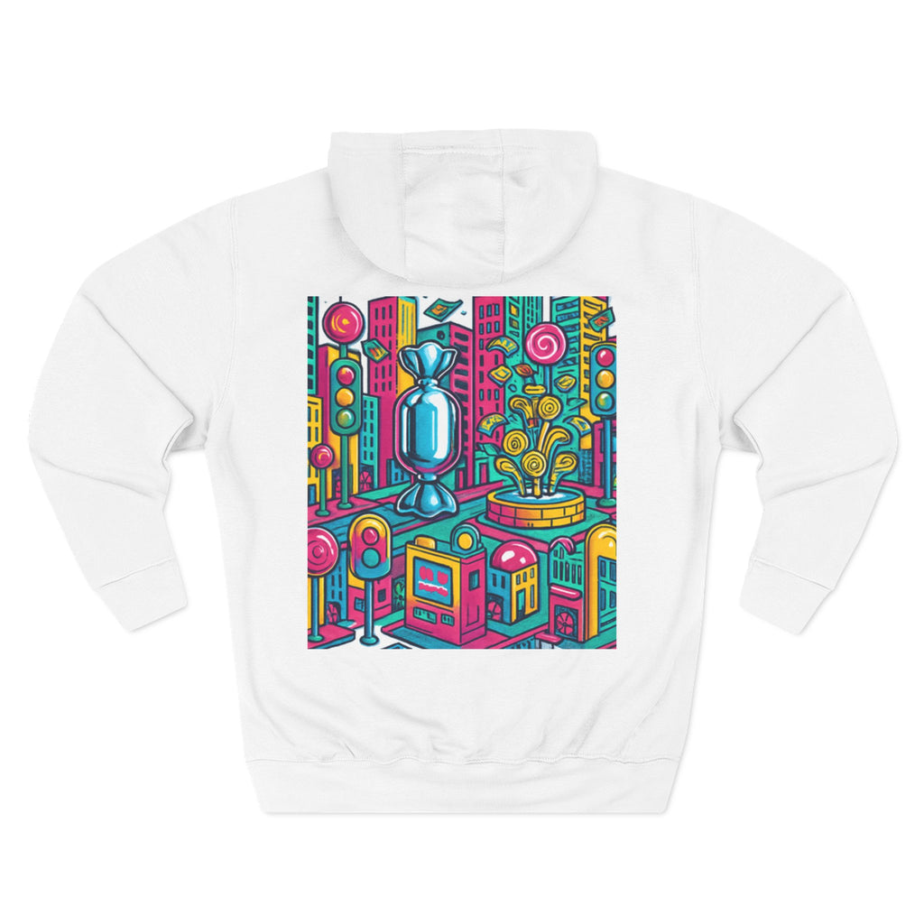 Colorful Candy City hoodie | Graphic Hoodie