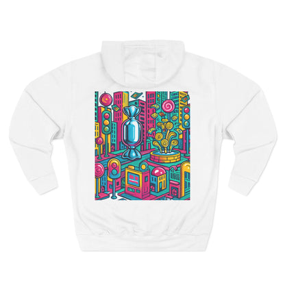 Colorful Candy City hoodie | Graphic Hoodie