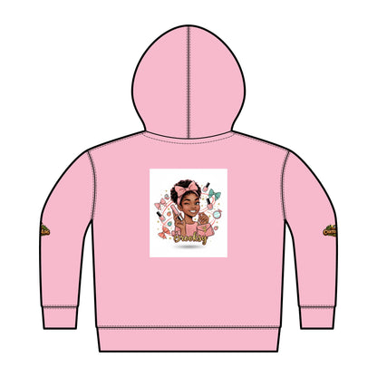 Personalized Toddler Zip Hoodie — Cozy Fleece Jacket