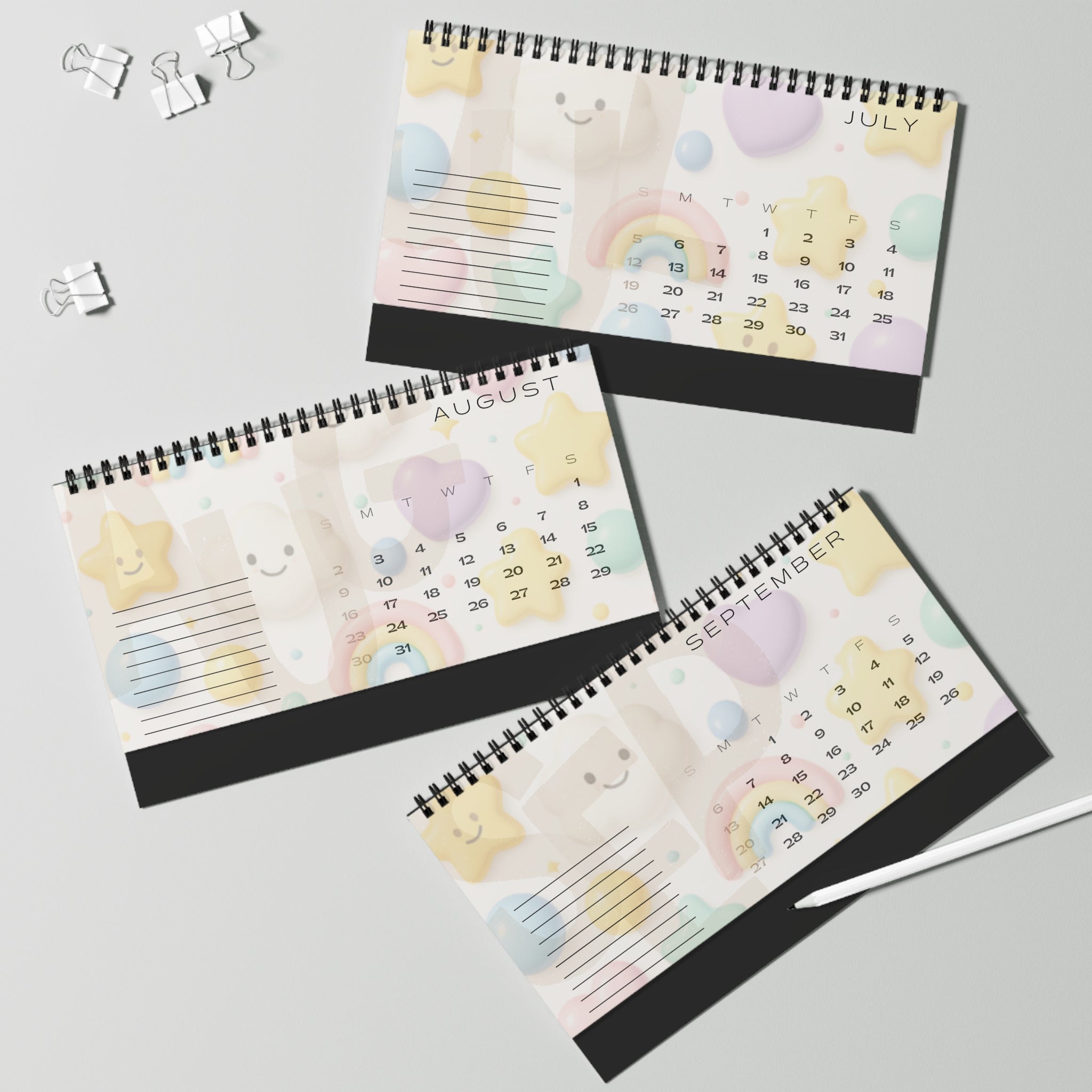 2026 Ovulation Tracker Desktop Calendar | Monthly Fertility Planner