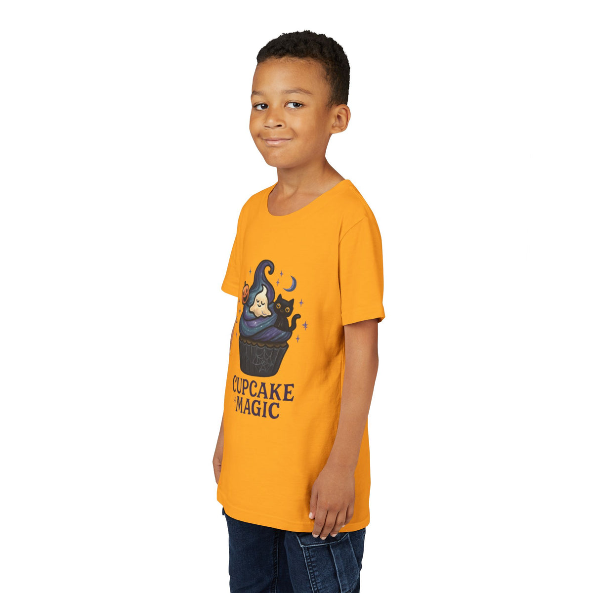 Cupcake Magic Youth Halloween T-Shirt