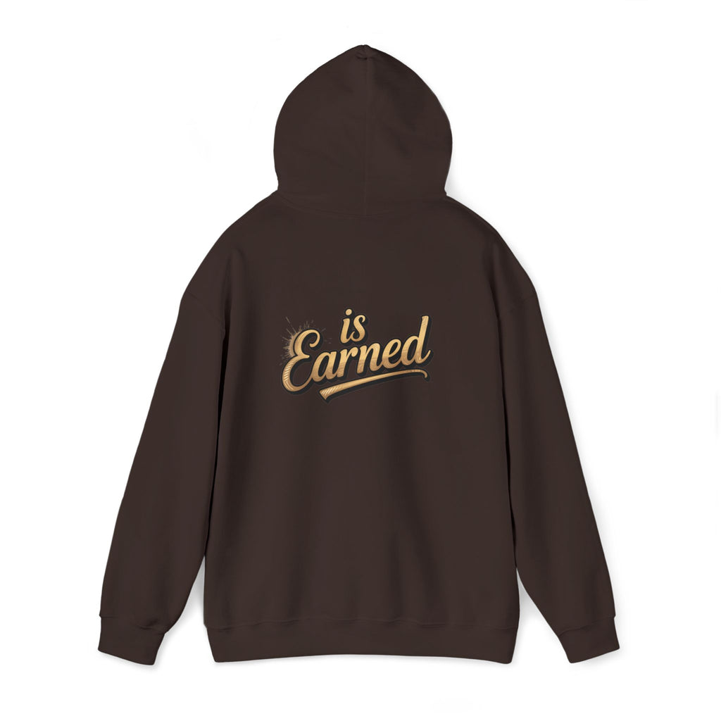 Respect Is Earned hoodie | Script varsity style sweatshirt