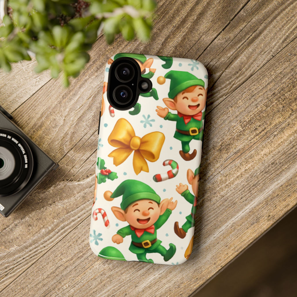 Lil Elf Tough Cases iPhone Cover, Trendy Protective Phone Shell, Stylish Hard Shell Case, Unique Smartphone Cover
