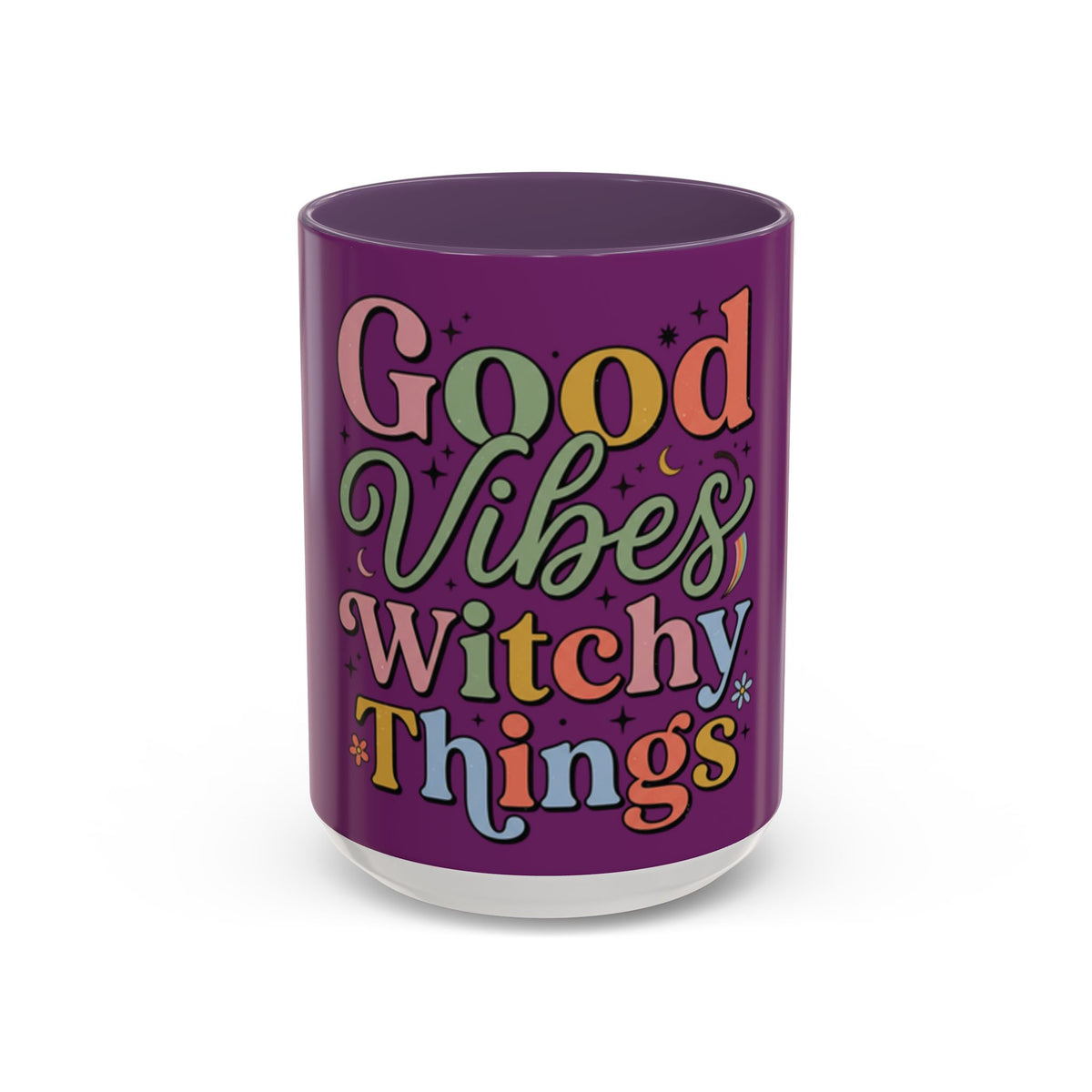 good vibes witchy things coffee mug