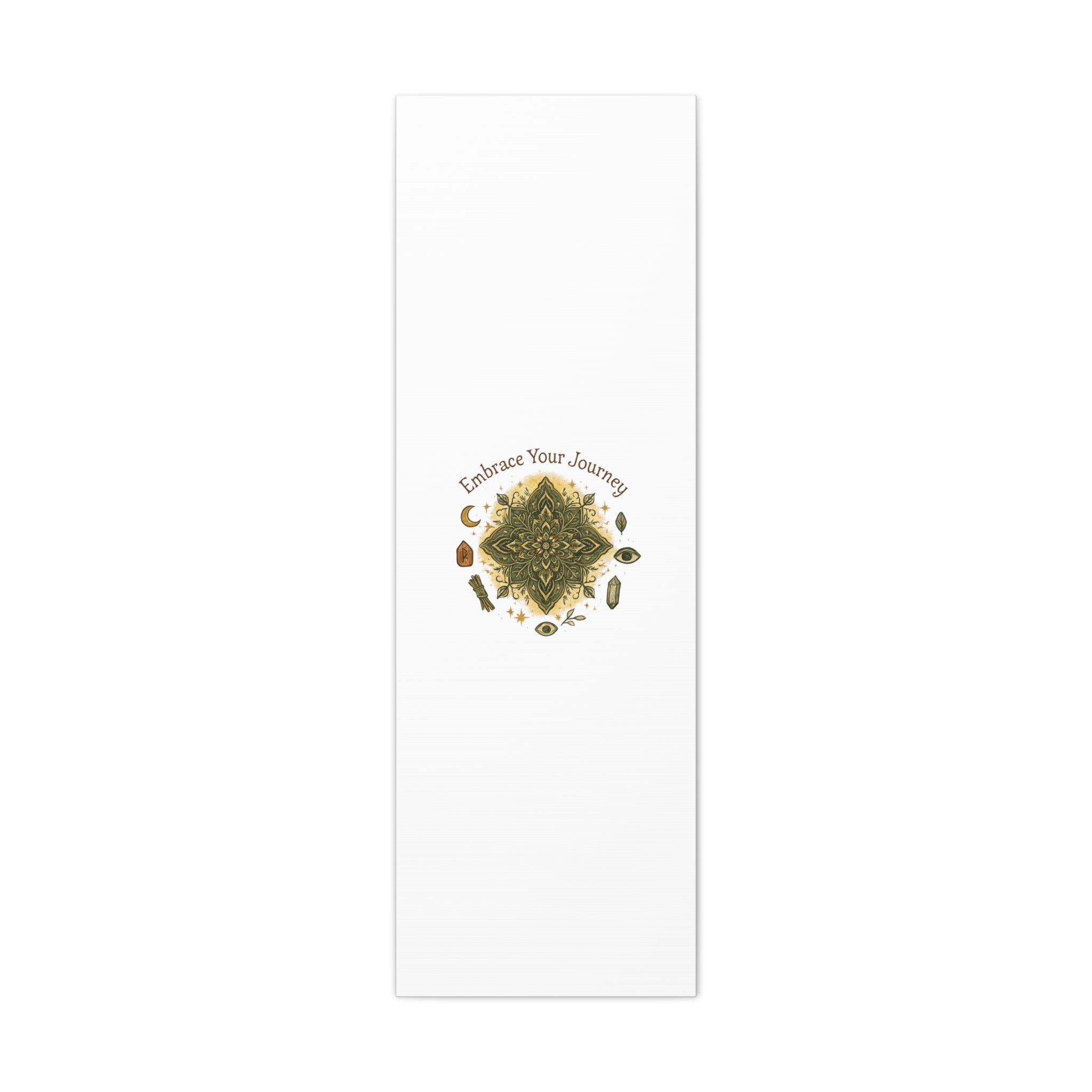 Embrace Your Journey Mandala Canvas | Matte Stretched Wall Art