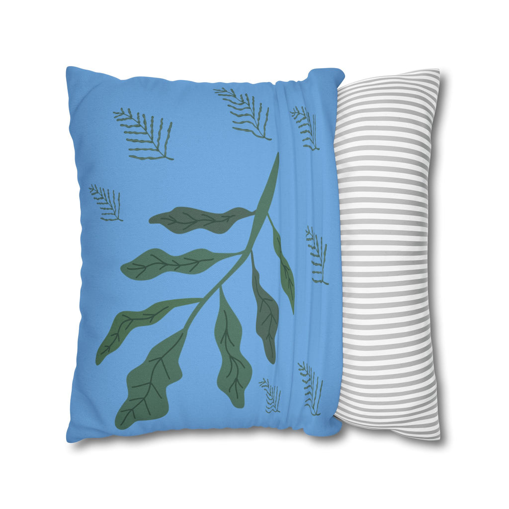 Vibrant Floral Square Pillowcase, Cozy Home Decor, Gift, Bedroom Accent, Spring Interior, Flower Cushion Cover