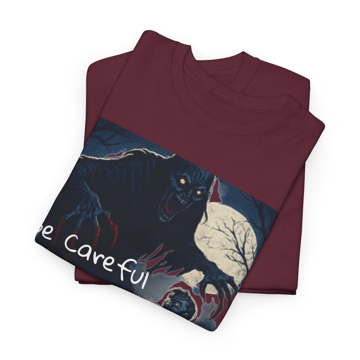 Adult Haunted House Scary Costume Party Tee — Spooky T-Shirt