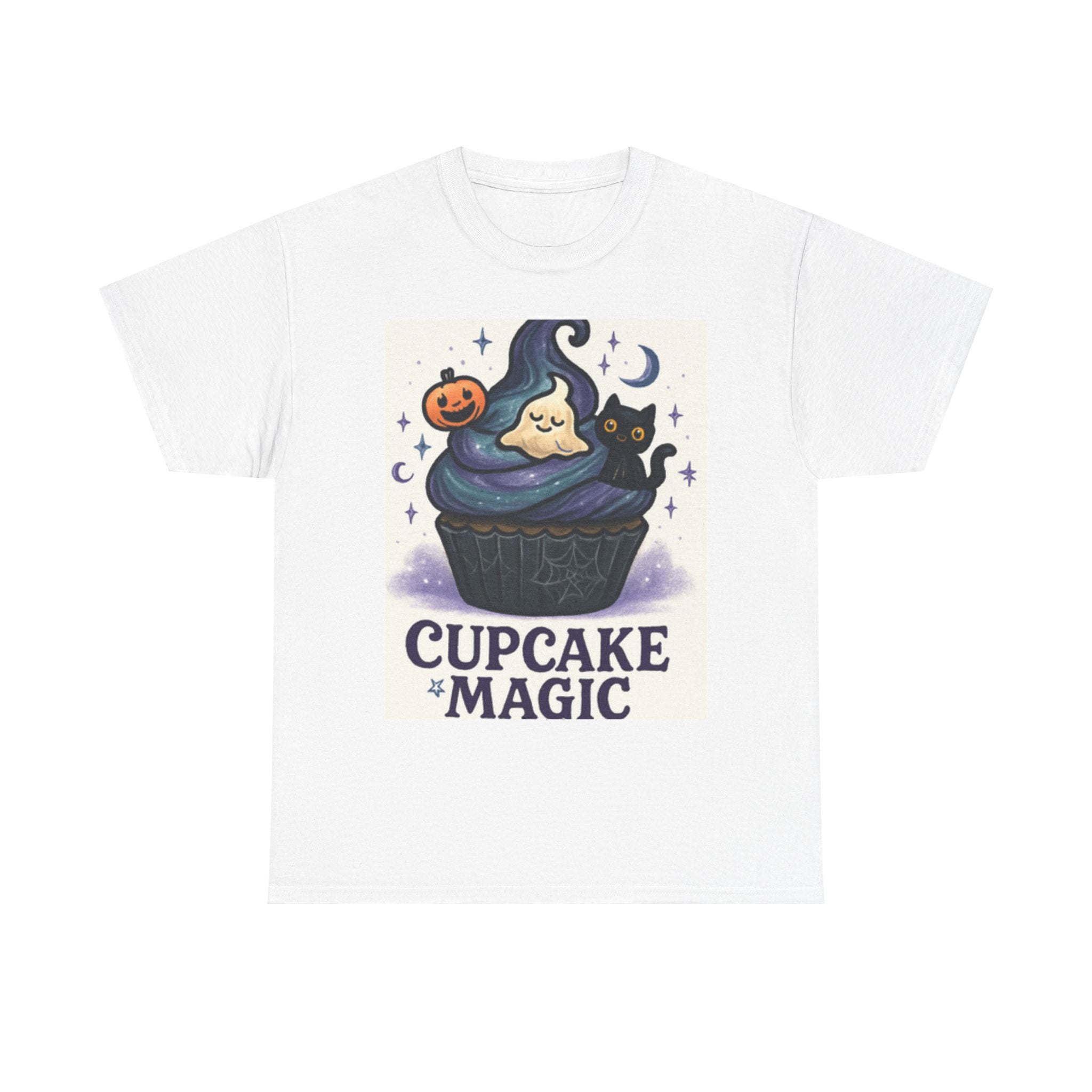 Spooky Scary Cupcake T-Shirt | Cute Halloween Tee