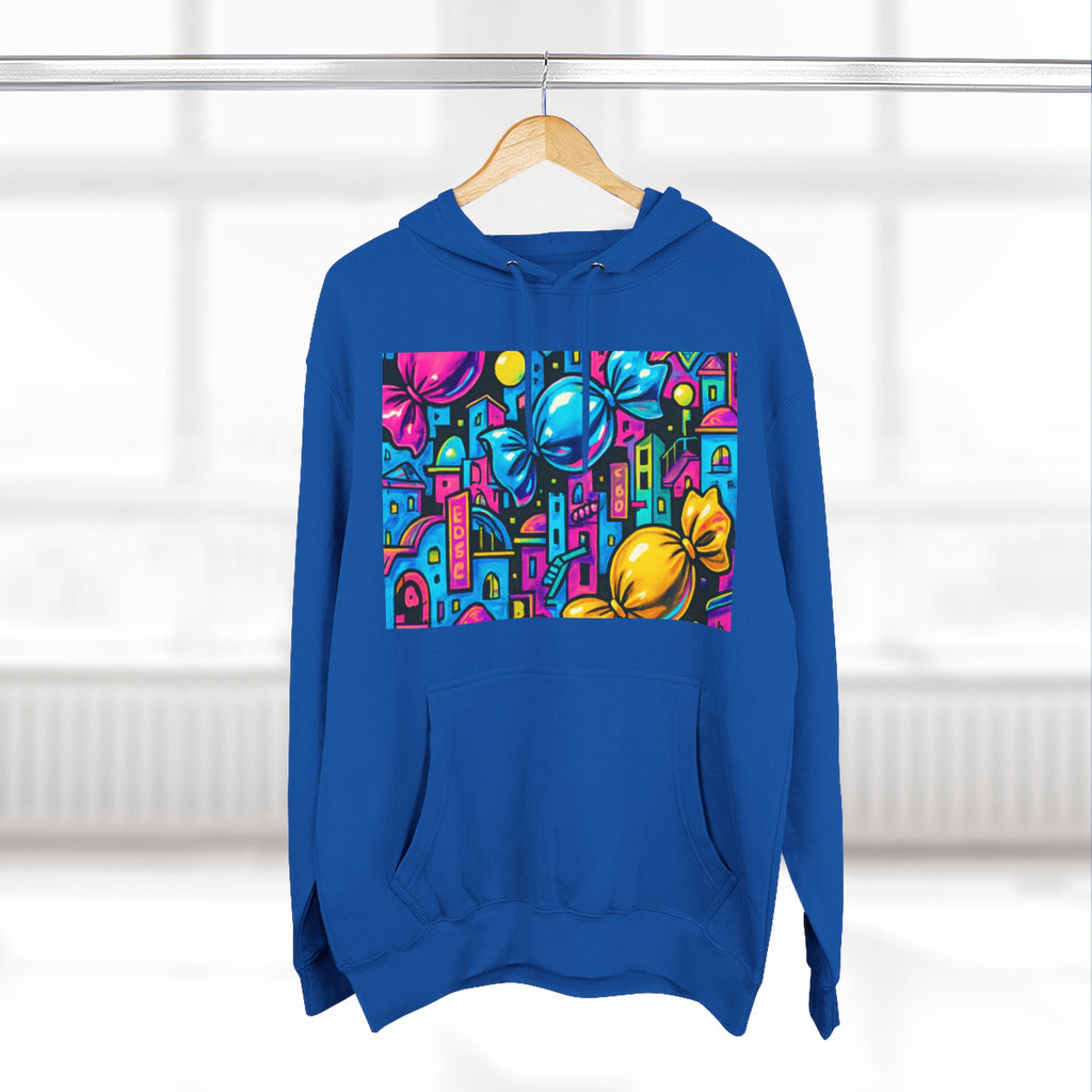 Colorful Candy City hoodie | Graphic Hoodie