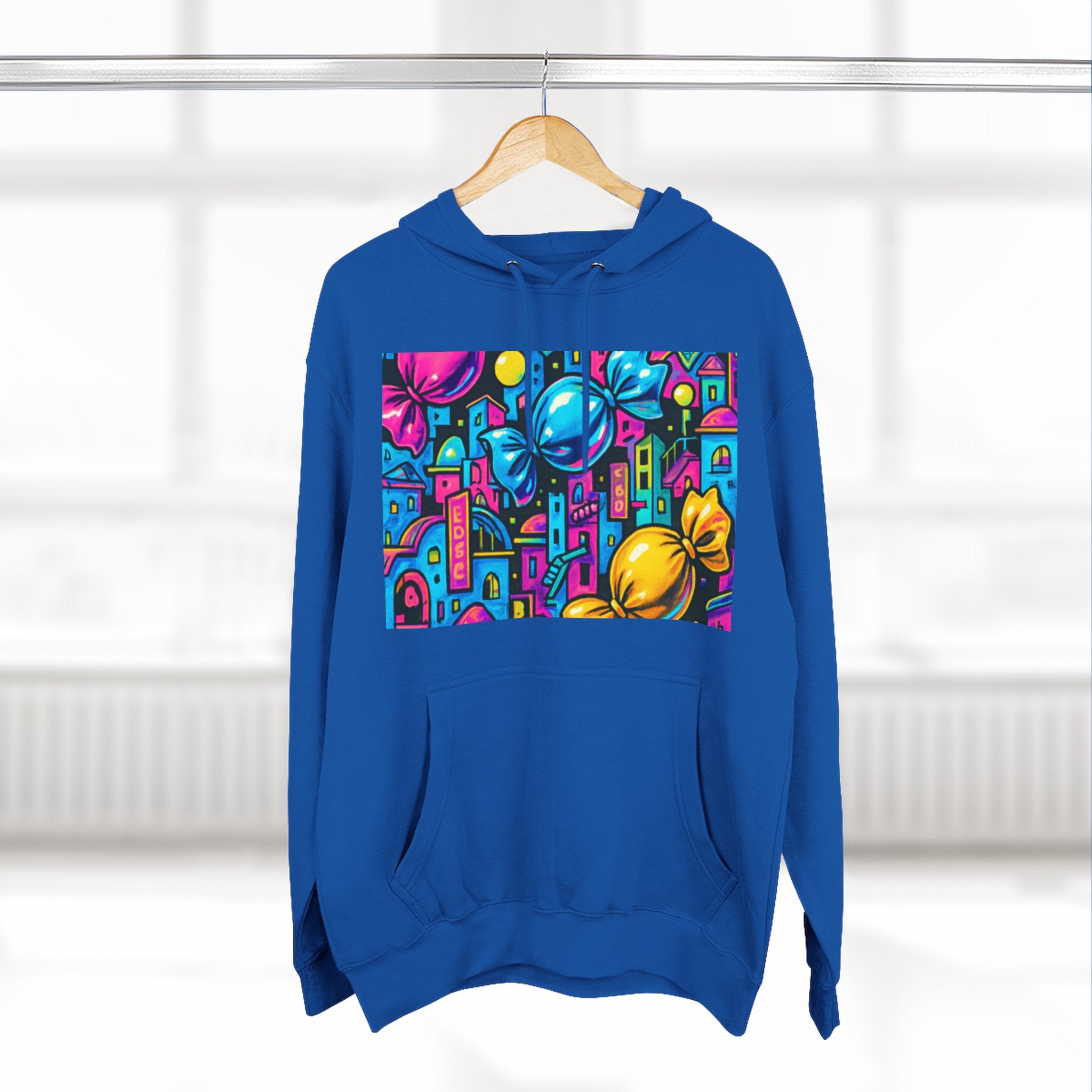 Colorful Candy City hoodie | Graphic Hoodie