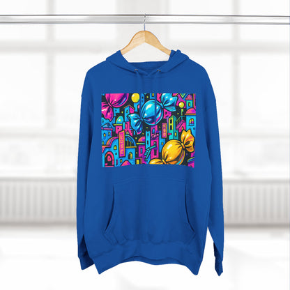Colorful Candy City hoodie | Graphic Hoodie
