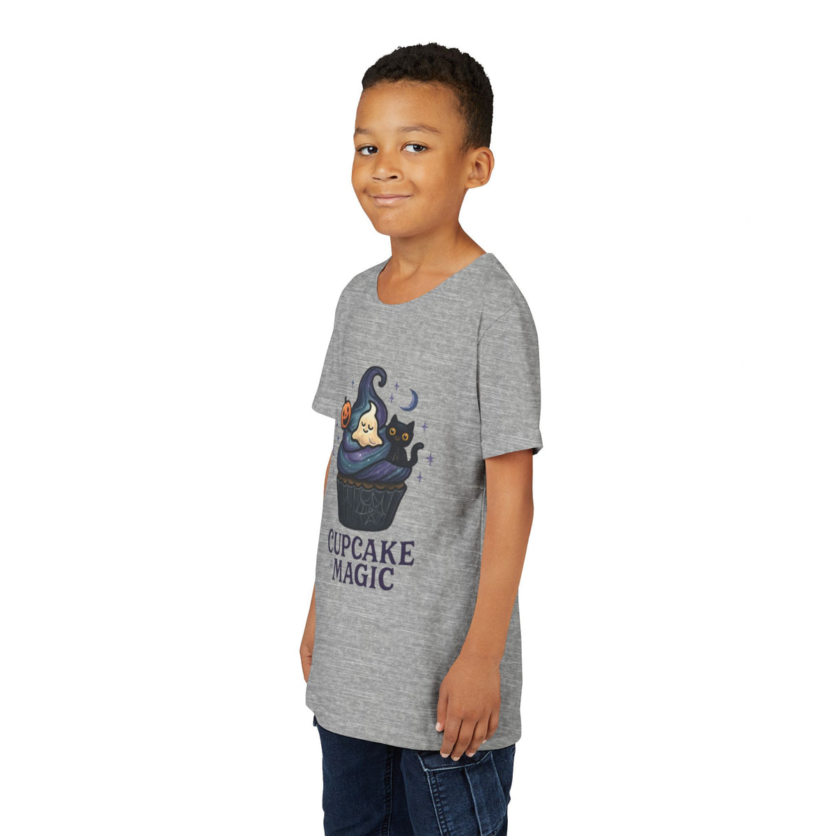 Cupcake Magic Youth Halloween T-Shirt