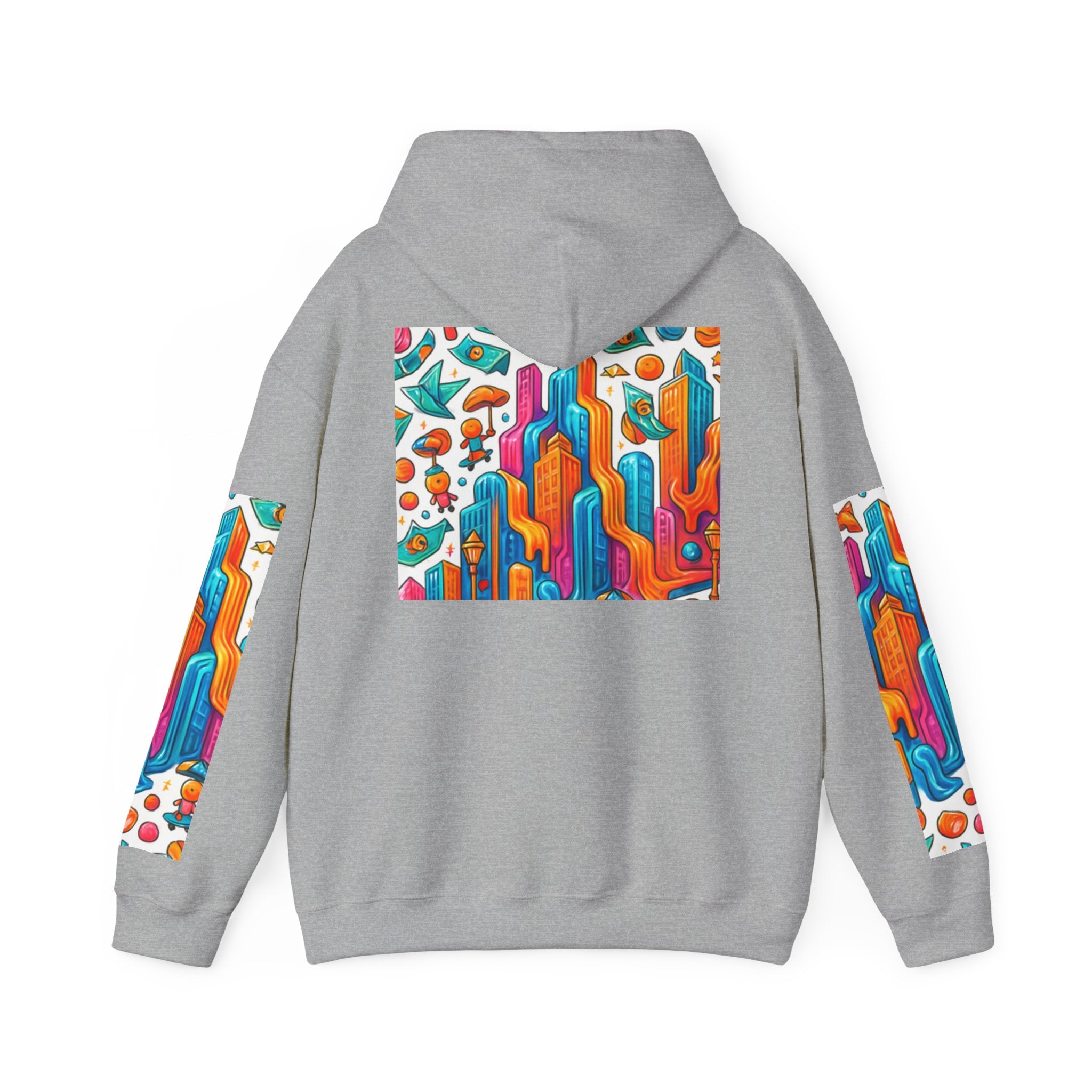 Designed Hooded Sweatshirt, Graphic Hoodie, Cozy Pullover, Men's/Women's Winter Clothing, Gift for Him/Her