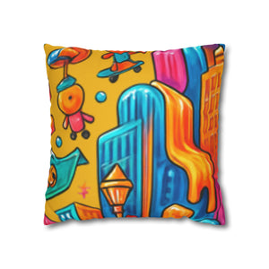 CartersLog Modern Geometric Square Pillowcase – Cozy Home Decor Cushion Cover