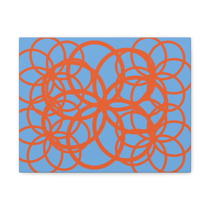 Abstract Canvas Wall Art – Cool Shapes Modern Geometric Decor