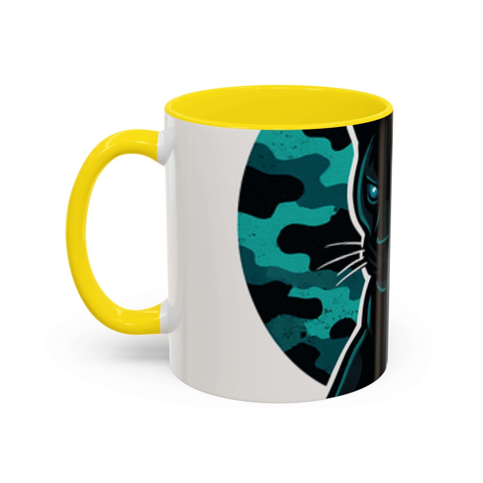 Panther Coffee Mug, Gift for Soccer Mom, Mother's Day Mug, animal lover Mom Gift, Coffee Mug for Mom, Mug Gift for Her, Ceramic Mug with