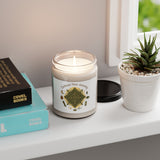 CartersLog Mandala Soy Candle 9oz – Meditation Home Decor, Multiple Scents