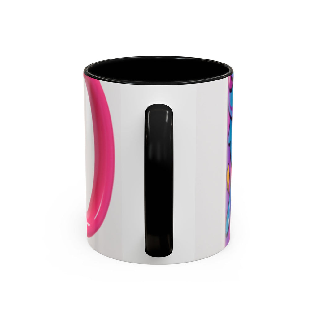 Vibrant Anime Inspired Coffee Mug, Cute Cat Lover Gift, Fun Kitchen Accessory, Bright Accent Mug for Daily Use, Whimsical Drinkware