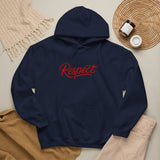 Respect Is Earned Hoodie — Retro Script Motivational Sweatshirt