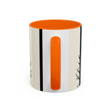 CartersLog Cozy October Fright Night Accent Coffee Mug – 11oz & 15oz Autumn Halloween Ceramic Cup