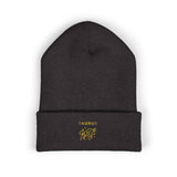 Taurus Beanie – Embroidered Floral Zodiac Winter Hat