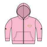 Personalized Toddler Zip Hoodie — Cozy Fleece Jacket