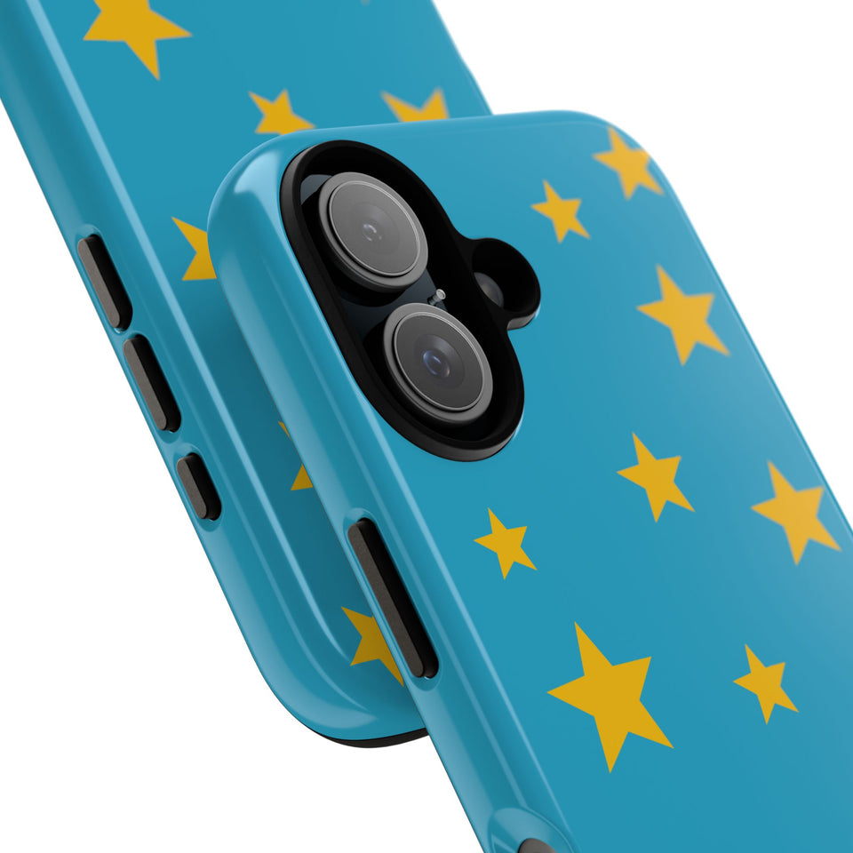 Midnight Sparkle Stars Phone Case | Protective Sparkling Phone Cover