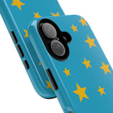 Midnight Sparkle Stars Phone Case | Protective Sparkling Phone Cover