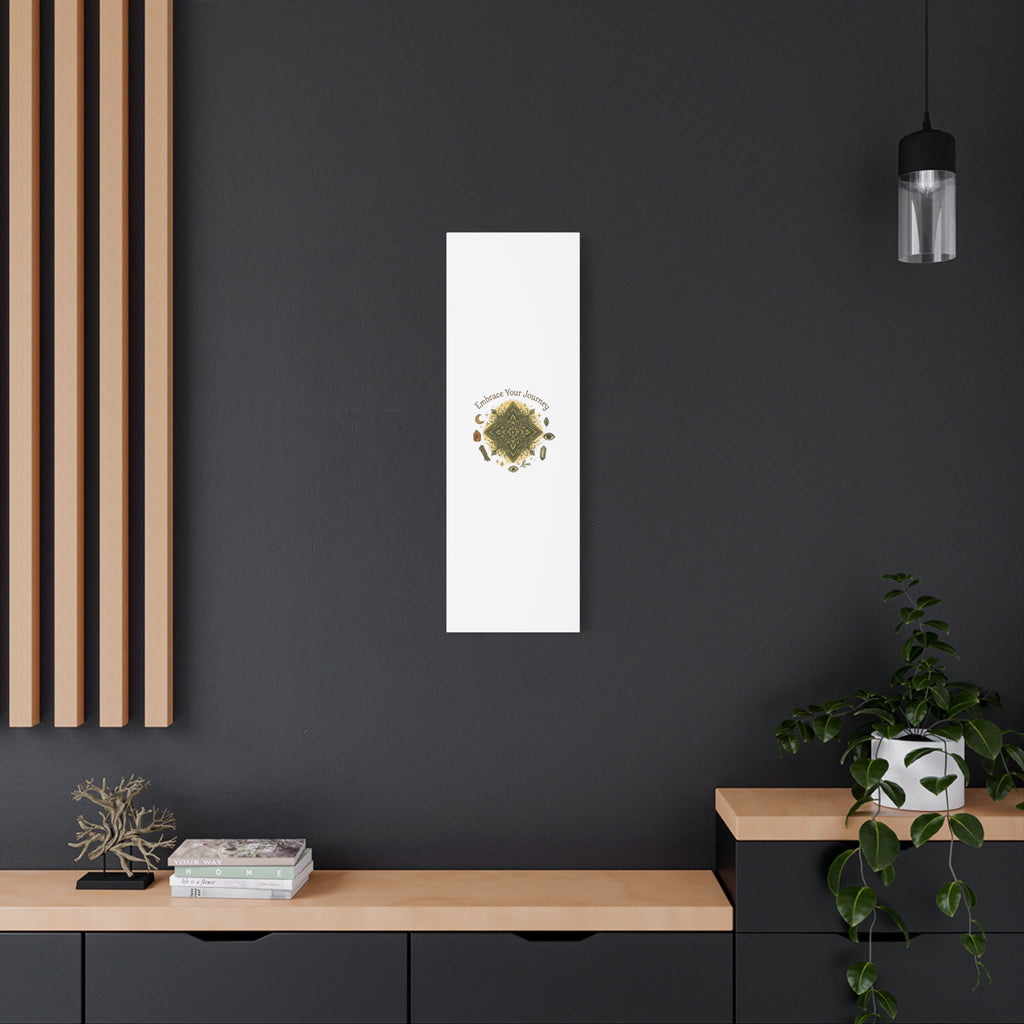 Embrace Your Journey Mandala Canvas | Matte Stretched Wall Art