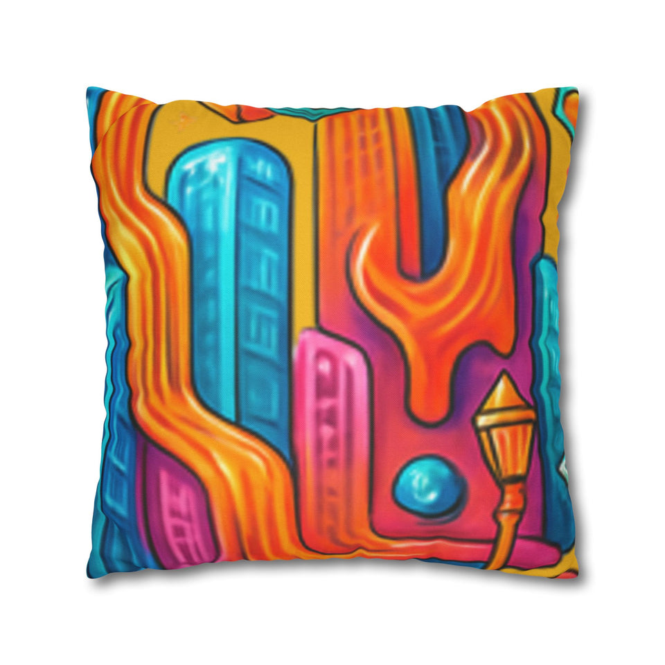 CartersLog Modern Geometric Square Pillowcase – Cozy Home Decor Cushion Cover