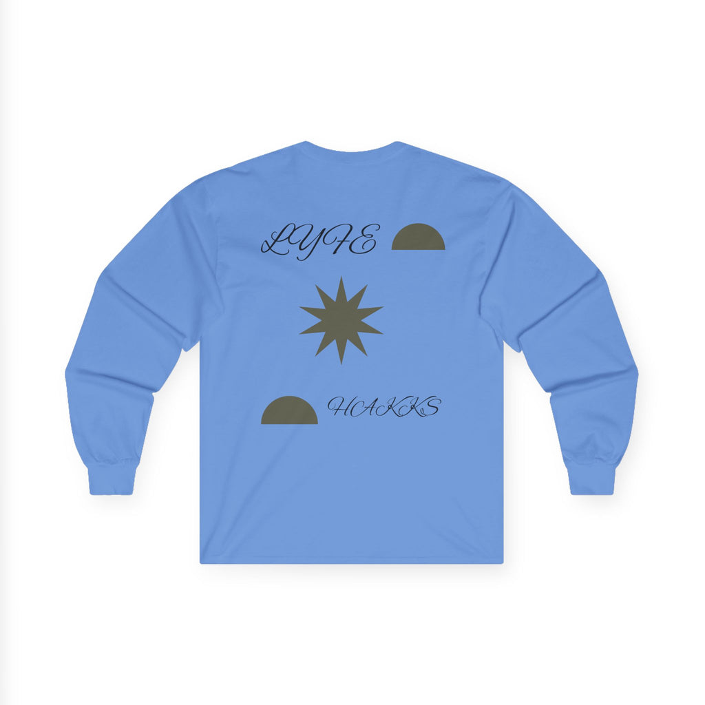 Customizable Long Sleeve Tee for Personalized Style, Gift for Friends, Unique Fashion, Casual Wear, Celebration Apparel, Statement T-Shirt