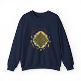 Embrace Your Journey Mandala Crewneck Sweatshirt | Boho Spiritual Meditation