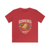 Kids Tee — "Schoolbell Rocks" Back-to-School Graphic T-Shirt