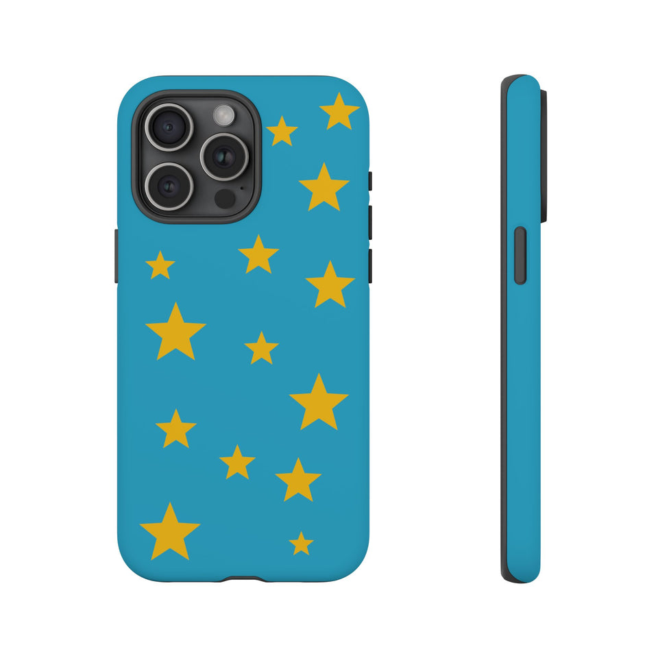 Midnight Sparkle Stars Phone Case | Protective Sparkling Phone Cover