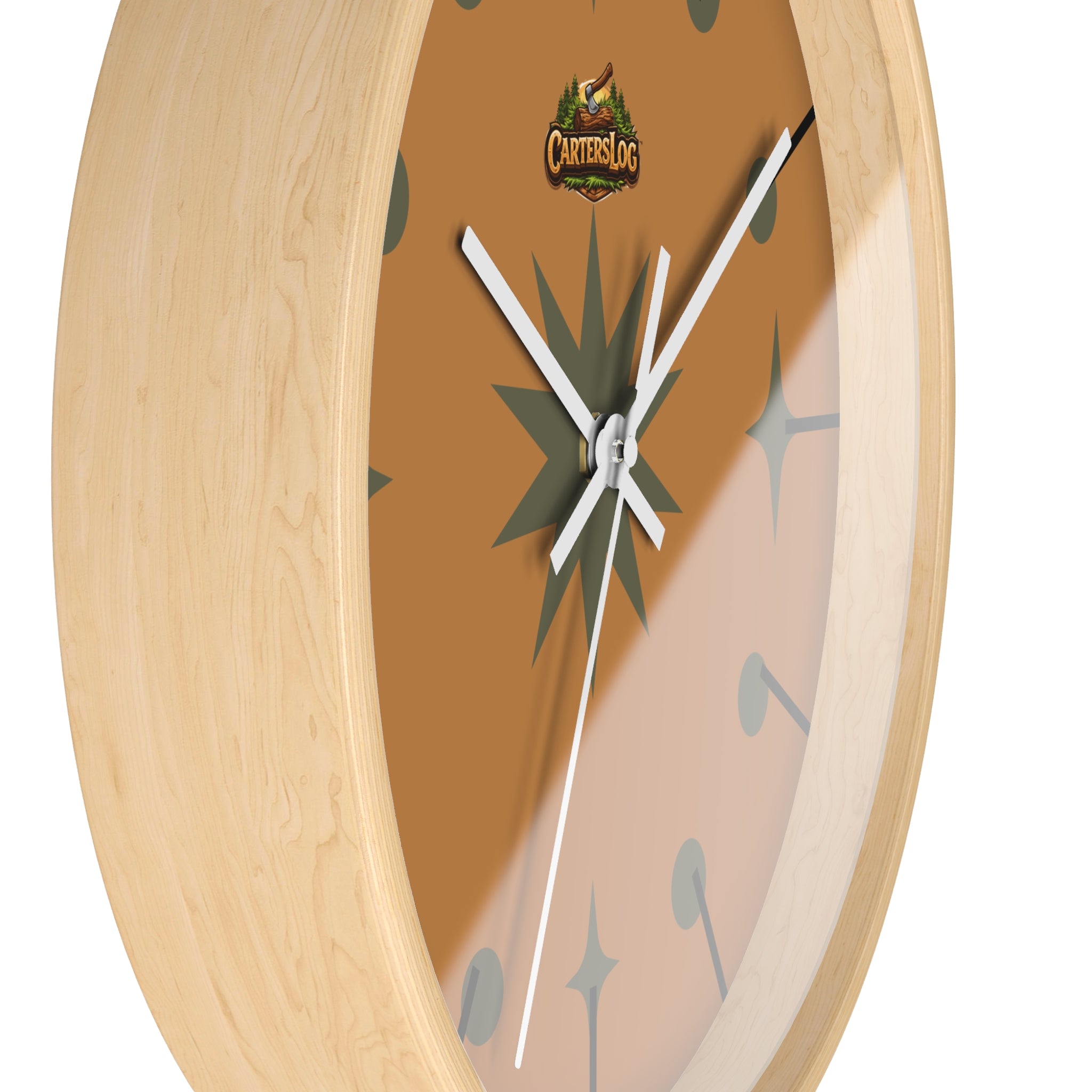 Custom Wall Clock, Modern Home Decor, Personalized Gift, Unique Wall Art, Functional Timepiece, Print Your Way, Home Office Decor,