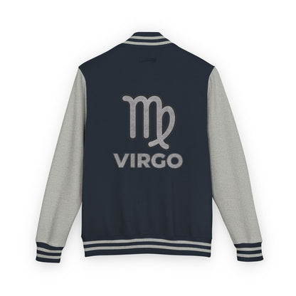 Virgo Letterman Jacket with Zodiac Symbol