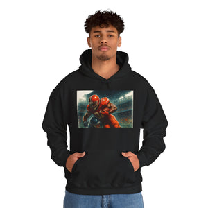 Football Warrior Hoodie – Game Day Sports Sweatshirt