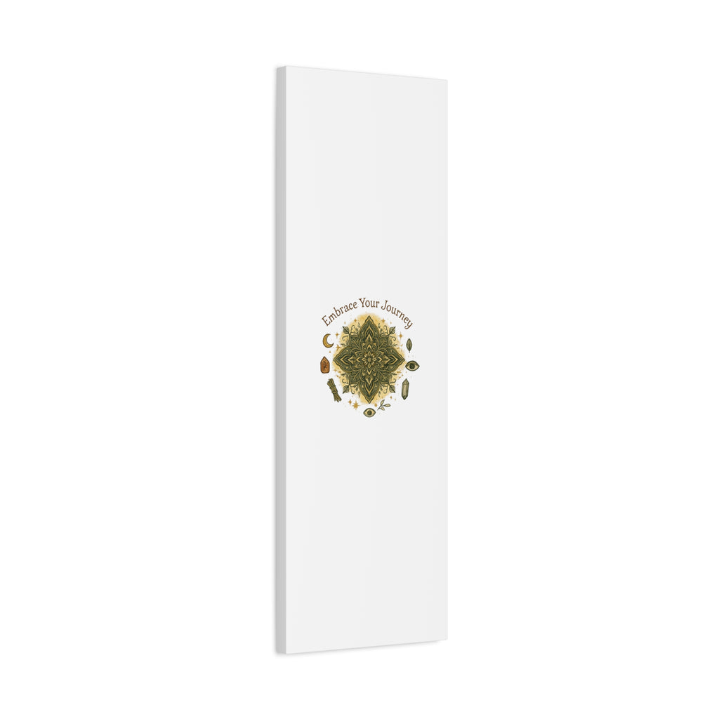 Embrace Your Journey Mandala Canvas | Matte Stretched Wall Art