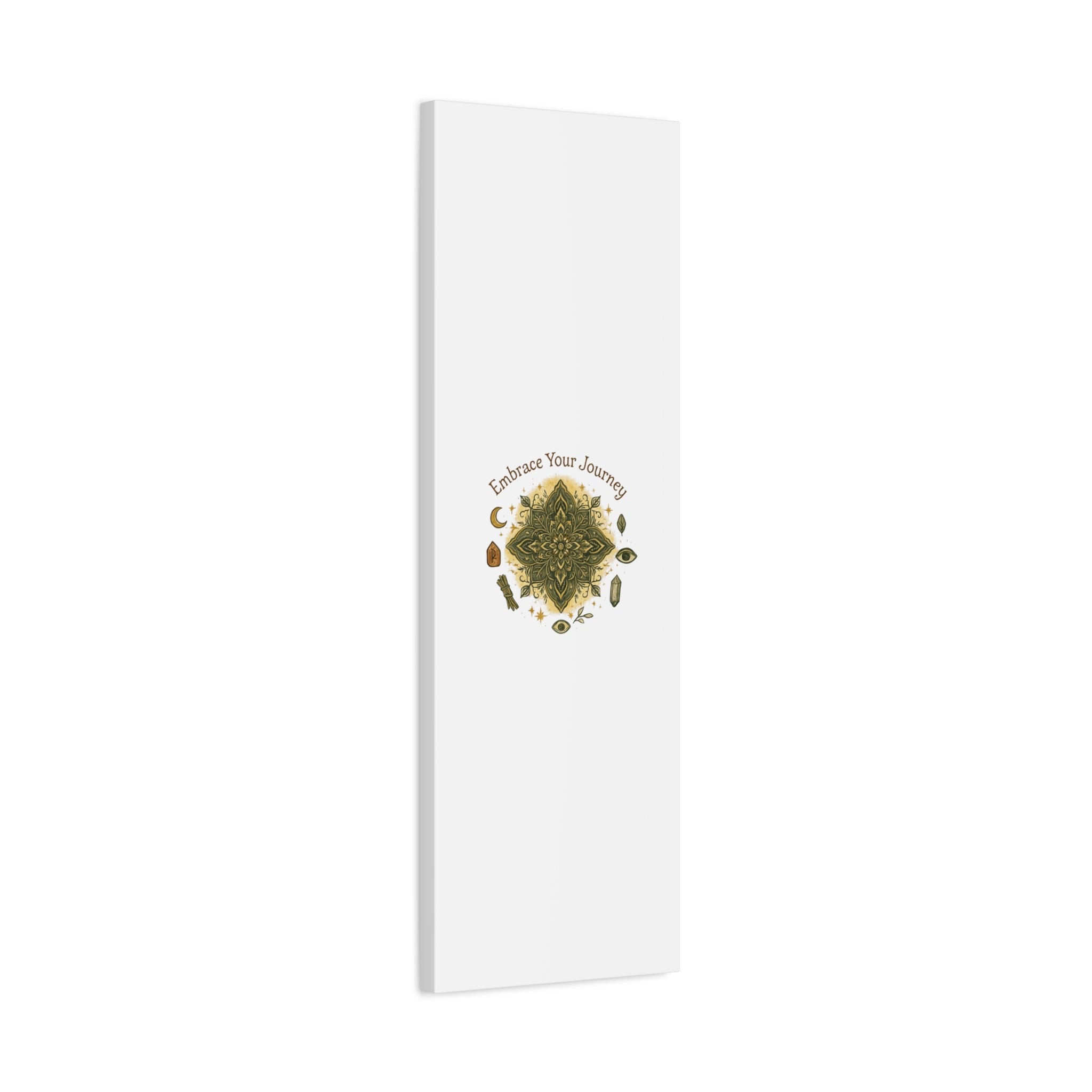 Embrace Your Journey Mandala Canvas | Matte Stretched Wall Art