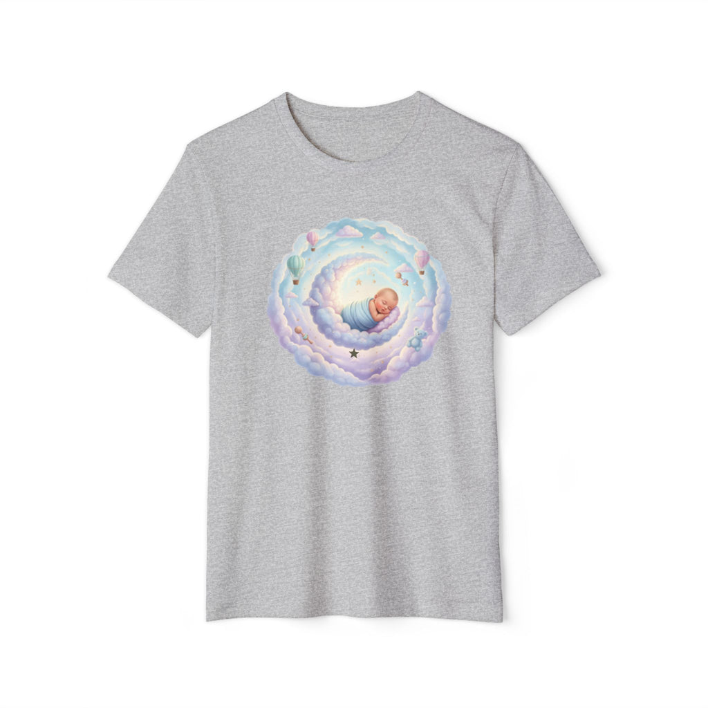 Personal Newborn Announcement T-Shirt | Nursery Moon Infant Illustration
