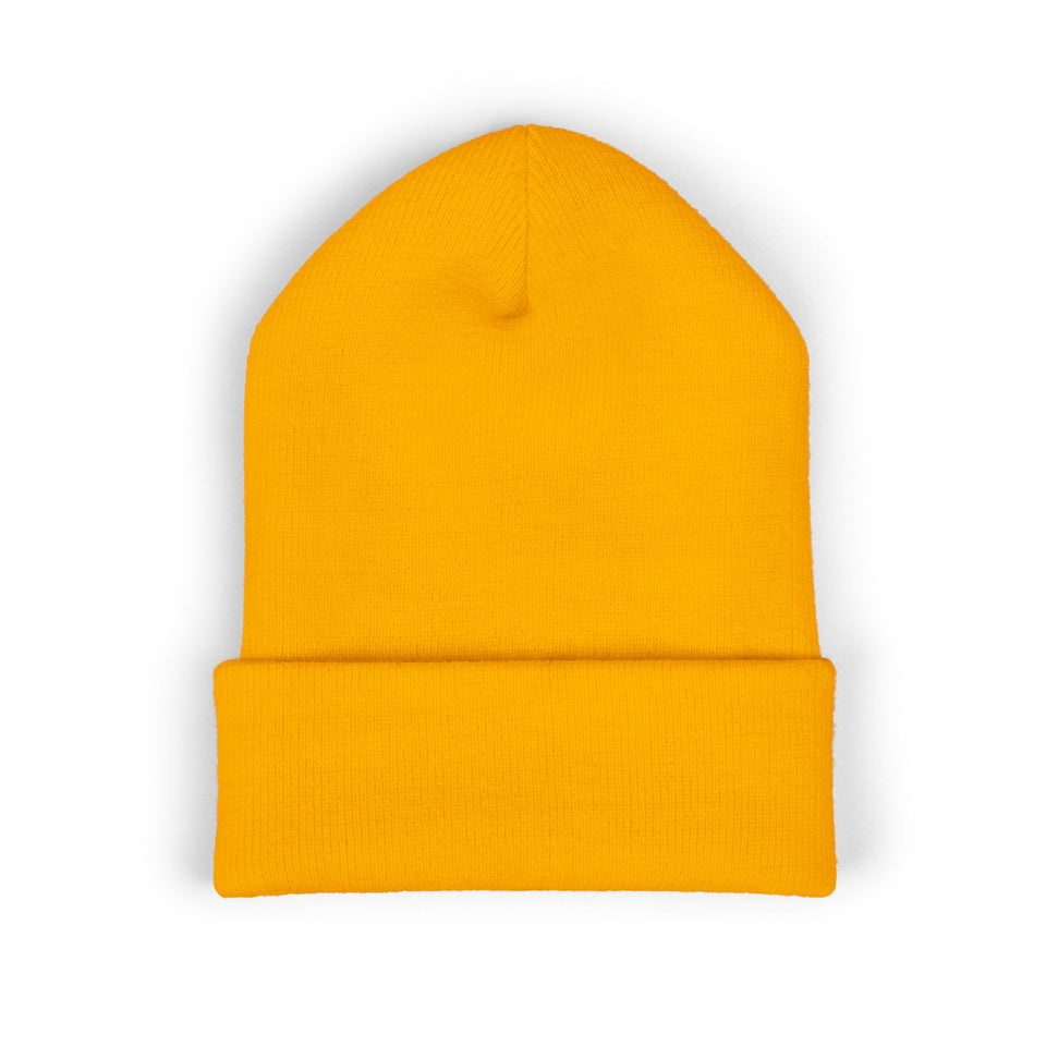 Taurus Beanie – Embroidered Floral Zodiac Winter Hat