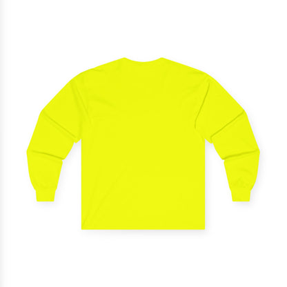 Long Sleeve Tee — Neon City Red Sports Car Streetwear