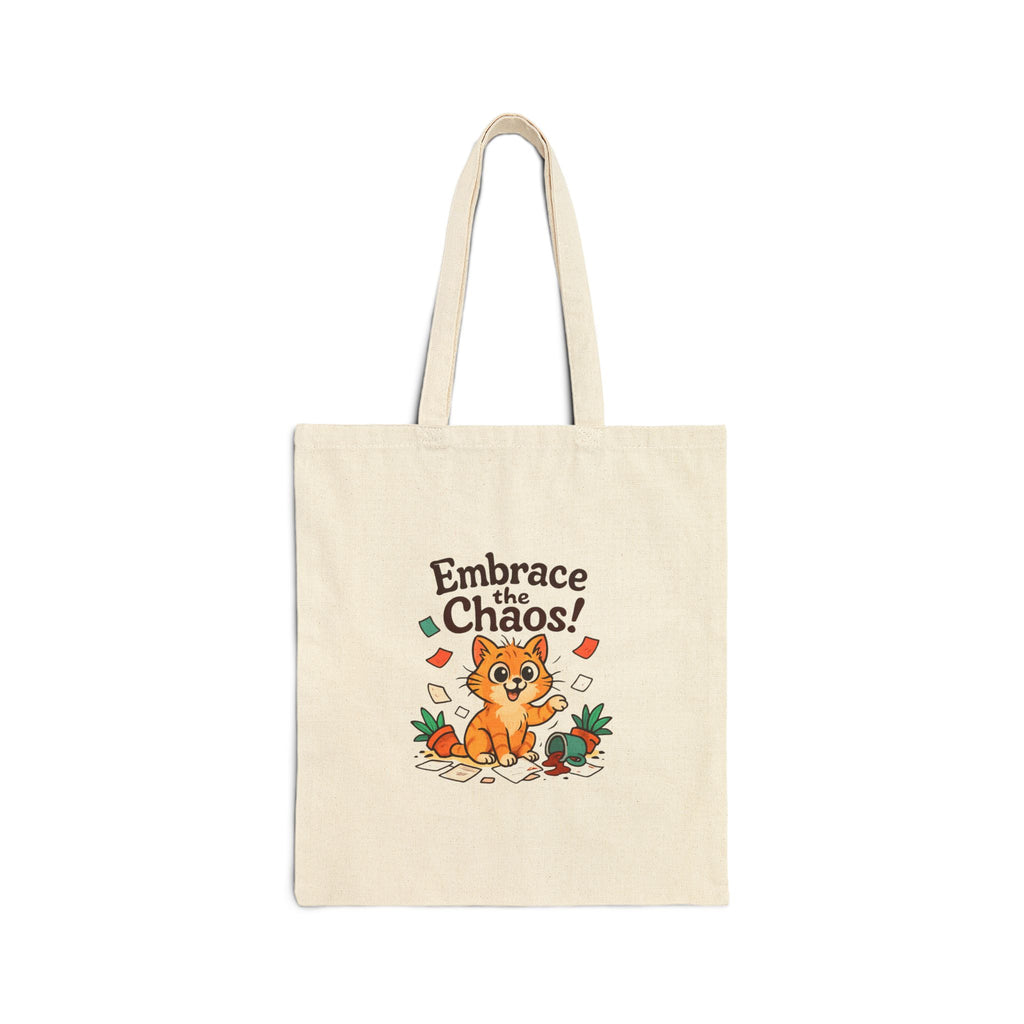 Embrace the Chaos Corgi Tote