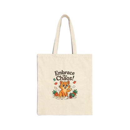 Embrace the Chaos Corgi Tote