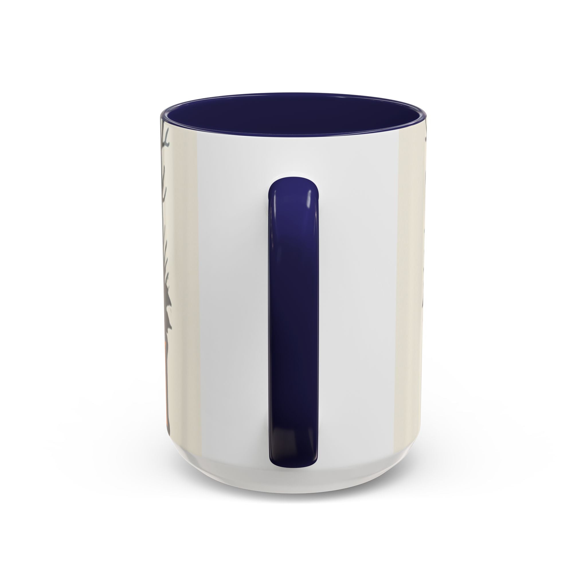 Spooky Cozy October Accent Coffee Mug — Autumn Vibe Ceramic (11/15 oz)