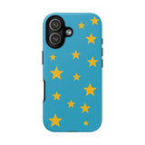 Midnight Sparkle Stars Phone Case | Protective Sparkling Phone Cover