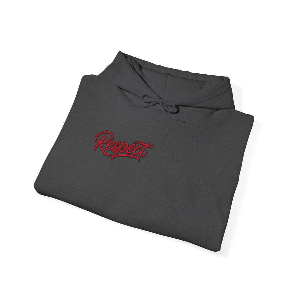 Respect Is Earned hoodie | Script varsity style sweatshirt