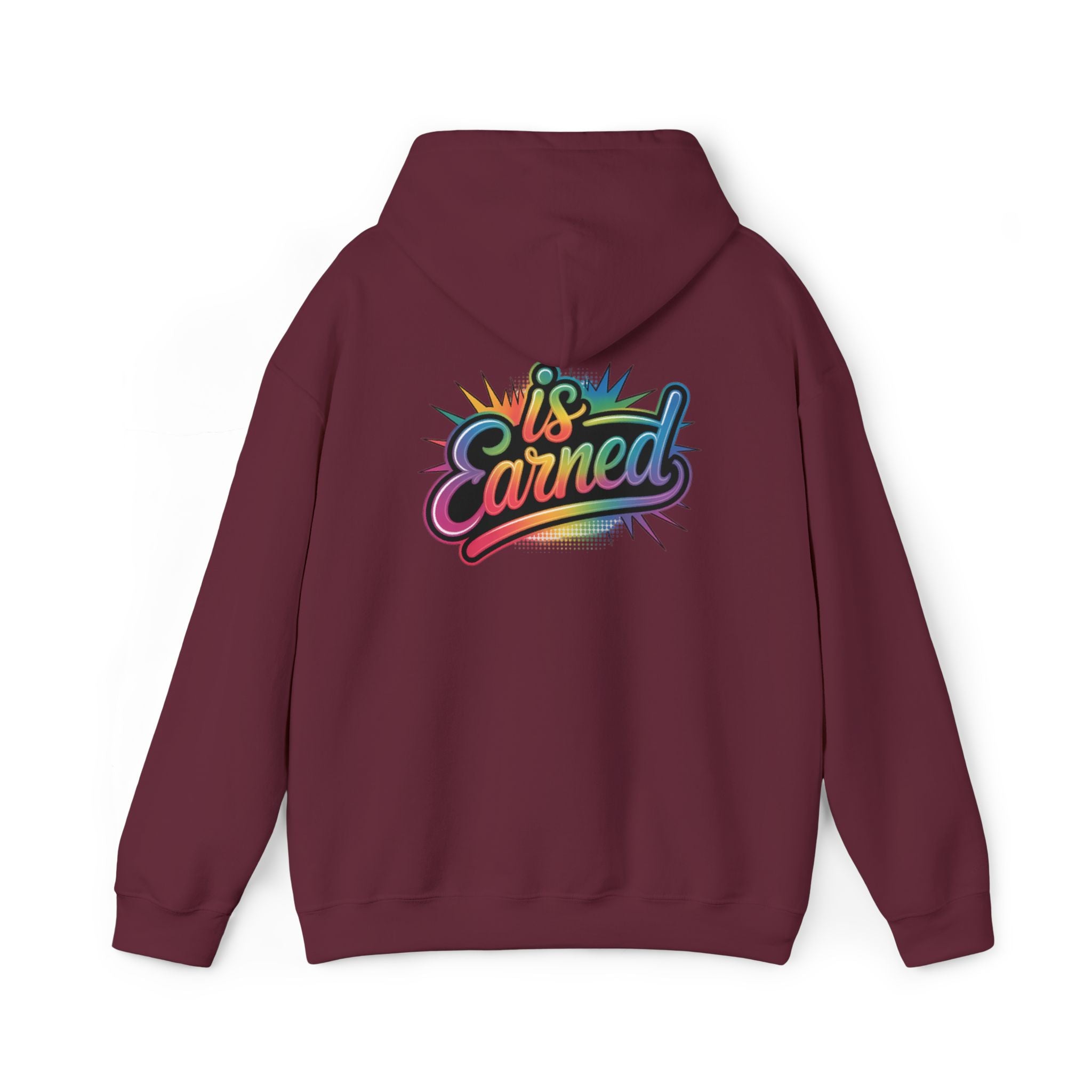 Respect Is Earned hoodie | Script varsity style sweatshirt